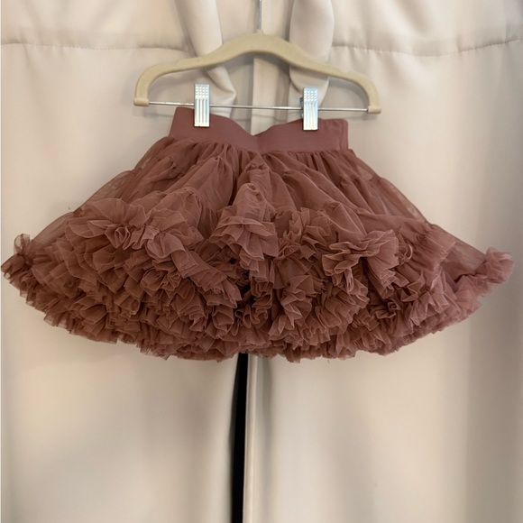 Elegant purple Ruffled Skirt - Picture 1 of 3